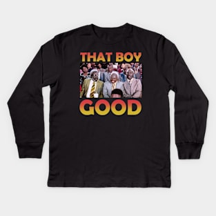 THAT BOY GOOD Kids Long Sleeve T-Shirt